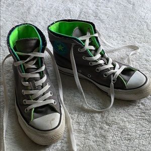 Funky converse sneakers
